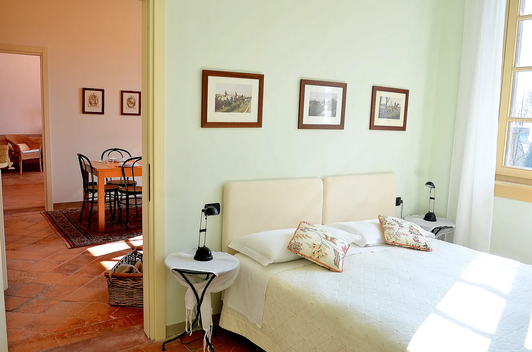 Ein Doppelzimmer